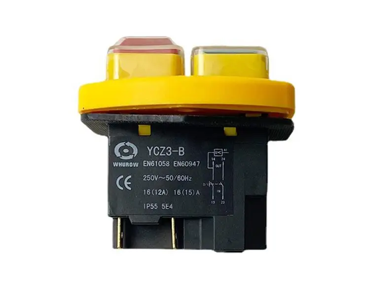 YCZ3-B электромагнитный переключатель 4/5 Pin 110/220V Вкл/Выкл кнопка перезагрузки и защиты от недостаточного напряжения может заменить
