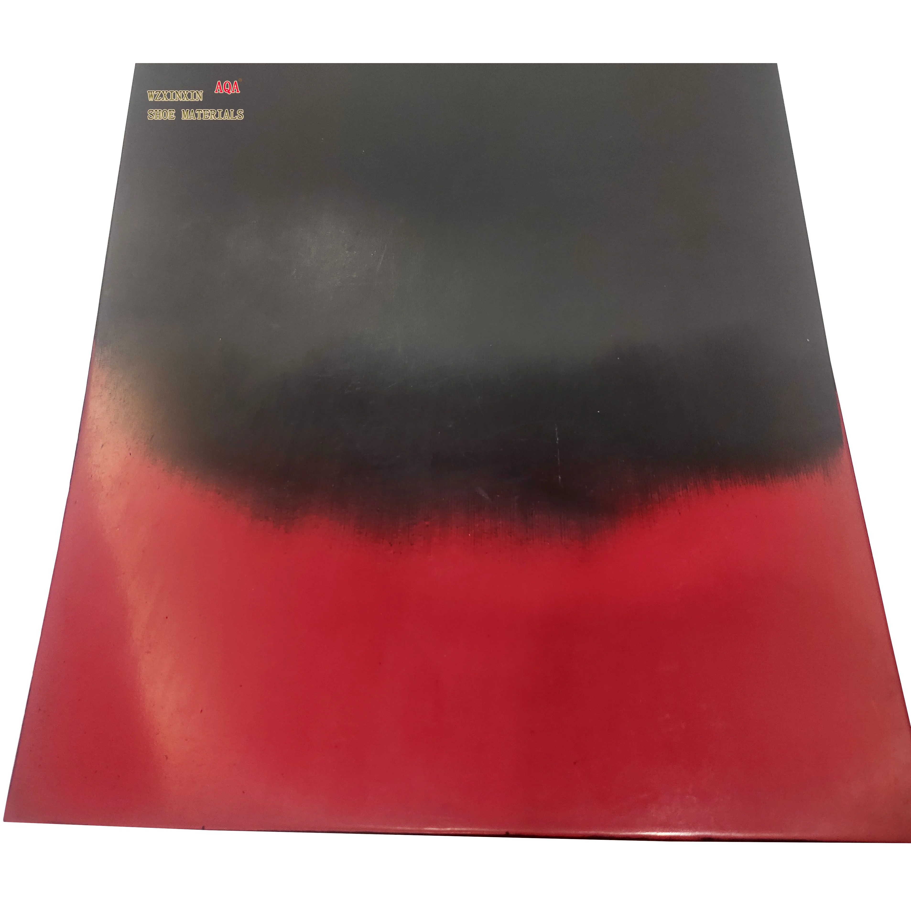 2---6mm thickness Factory popular selling rubber sheet black red bush off color sheet for insole and outsole of shoes