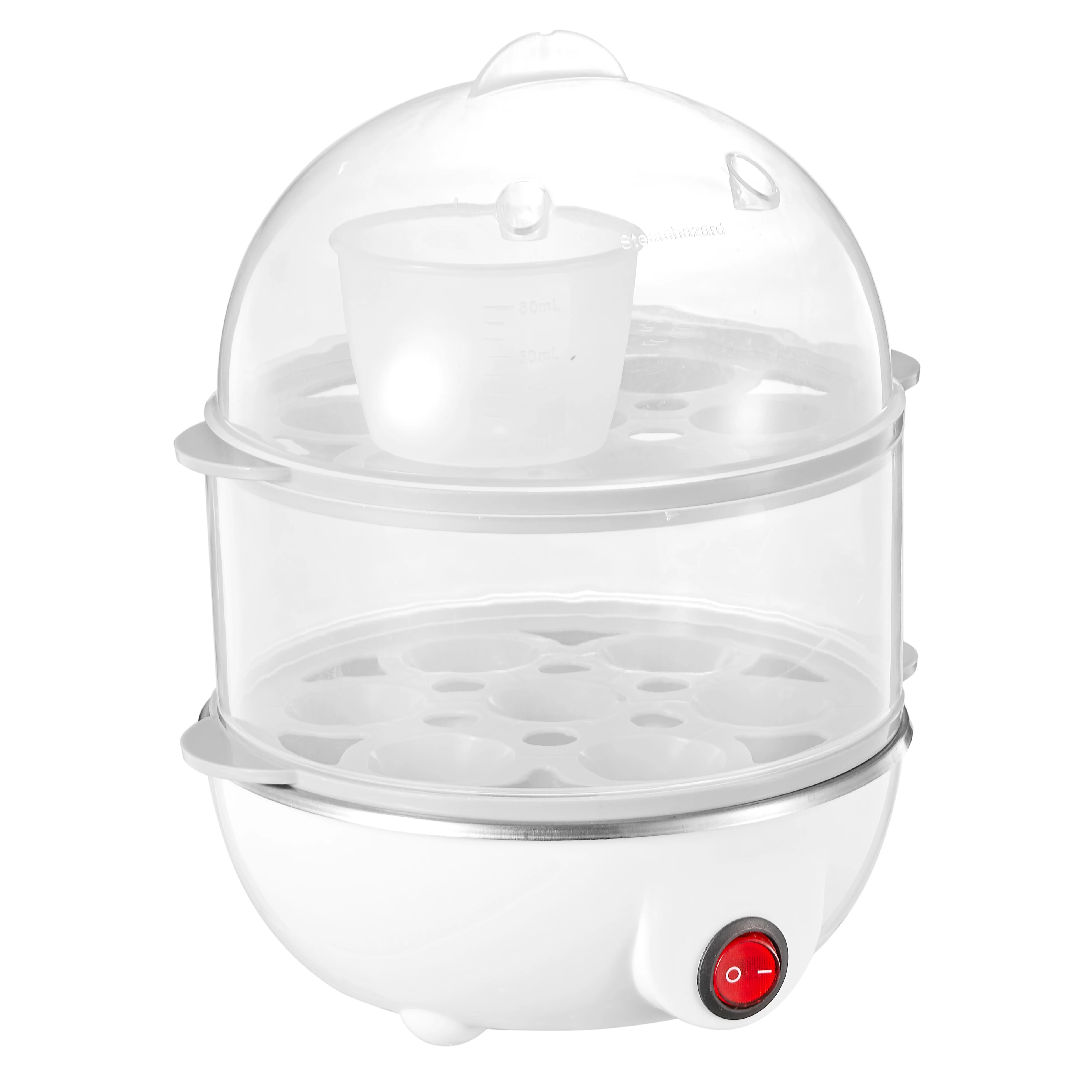 Хорошее качество прямые поставки с фабрики двойной слой 14 емкость яйцо Автоматическая яйцеварка Чайник электрическая котел