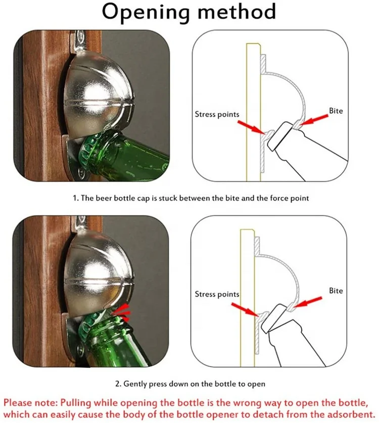 Wooden wall mounted magnetic basketball bottle opener for collector catcher