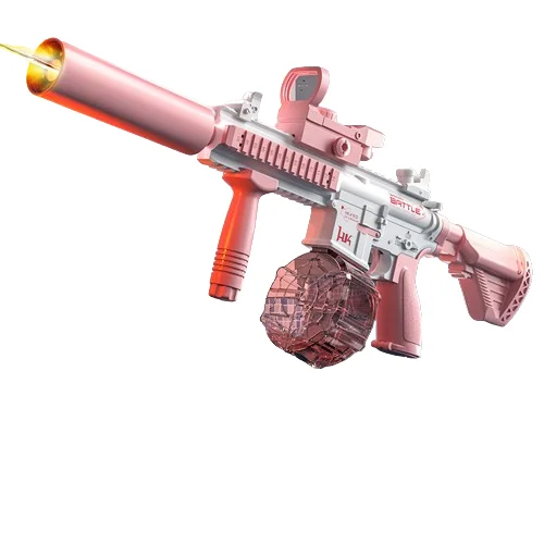 Hot Selling Electric Water Expeller M416 Automatic Water Soaker Gun for Kids High Pressure Long Range Water Gun