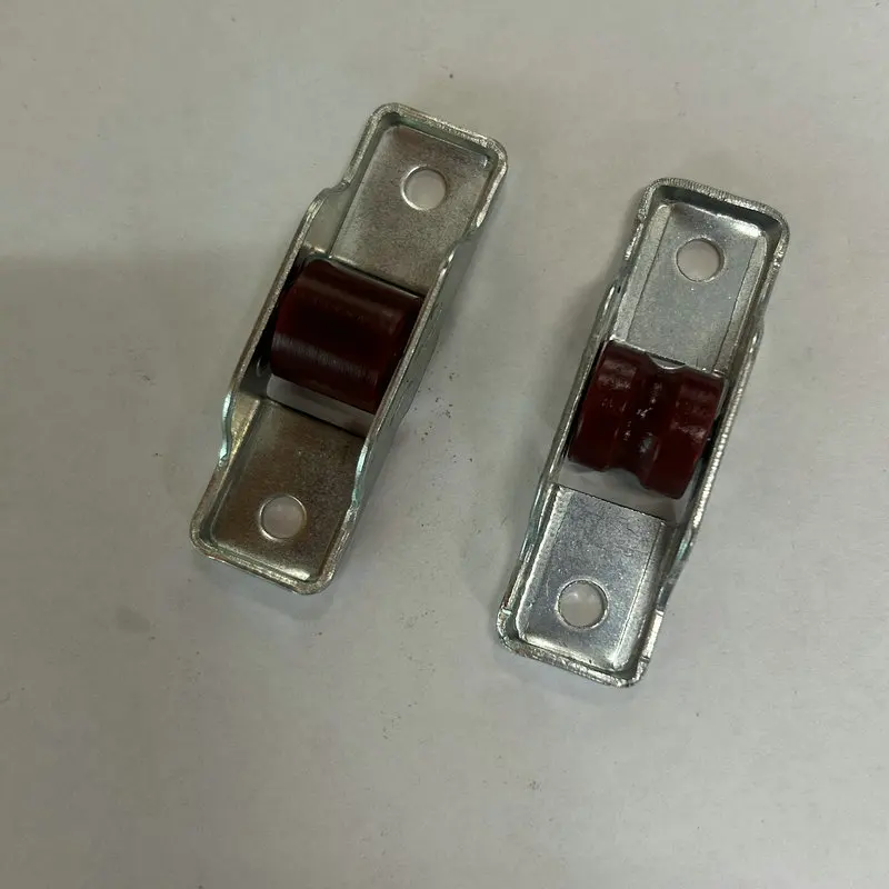 Single U Groove Nylon Roller Wheel for Sliding Window with Steel Frame
