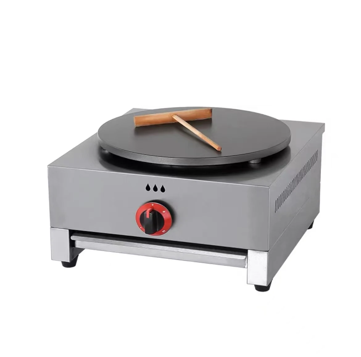 Commercial gas automatic pancake machine, Cori machine, hot plate industrial iron plate machine food truck