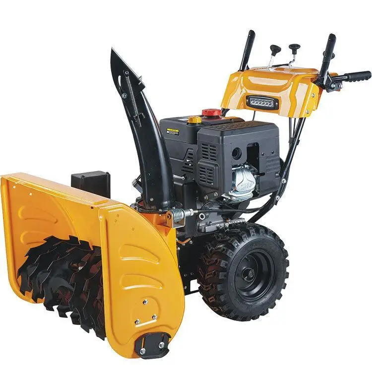 multifunctional sidewalk  mini snow sweeper tractor snow blower machines