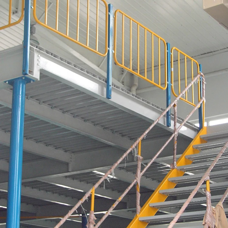 Factory Direct Integrated Stationary Warehouse Platform Racking Steel Mezzanine Platform Racking