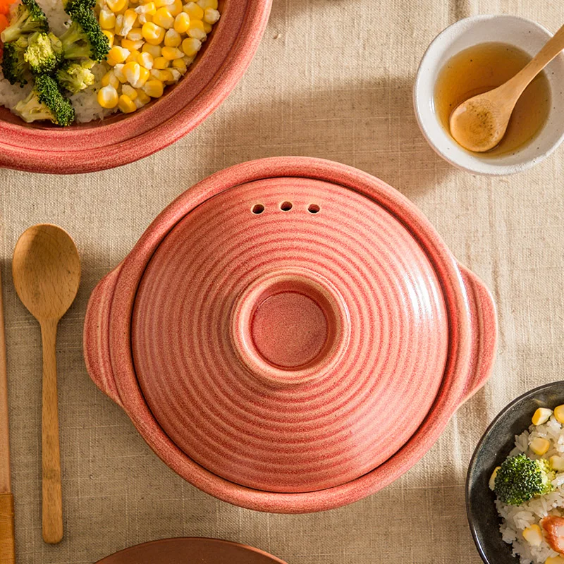 Hat Sale High Temperature Resistant Household Open Flame Pregnant Woman Baby Stew Pot Soup Porridge Casserole Clay Casserole