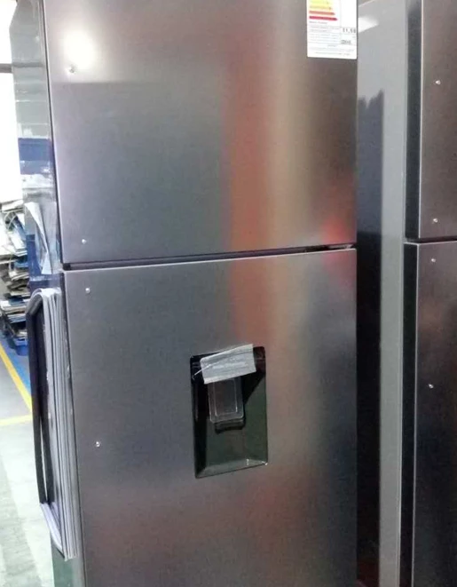 Electric Stainless Steel Top-freezer New Household No Frost Refrigerator Top Freezer 335l