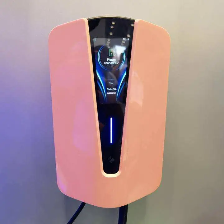 Tesla EV Charger 7kw 32a Electric Wall Mounted EV Charging Station Type2 Smart EV Charger