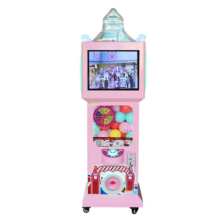 Threeplus coin operated 7cm 10cm 12cm capsule toy gashapon gift vending game machine