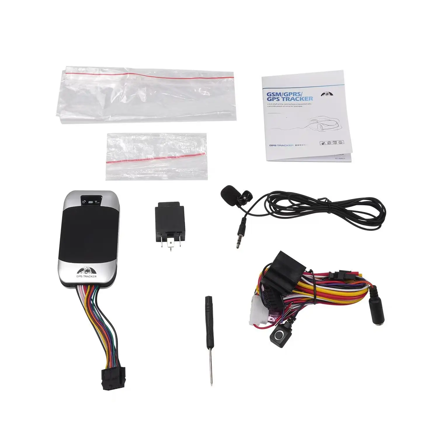 Vehicle Gps Real Time Tracking Device ACC Detection Gps Tracker GT06 for car remotely cut off fuel sos mic function GT06N tk100