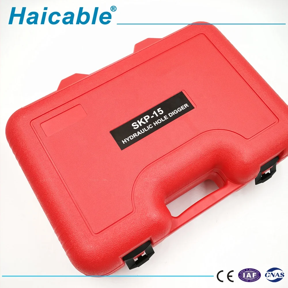 Hydraulic Knockout Punch Driver SKP-15 Photo Metal Hydraulic Hole Puncher