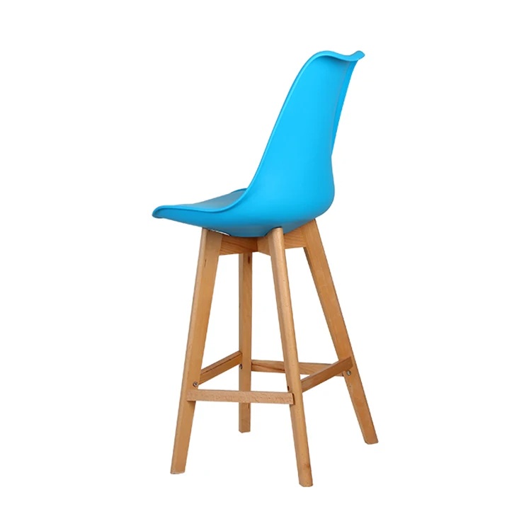 Bar Chairs Back High Wooden Feet And Barstools Natural And Bar Stools