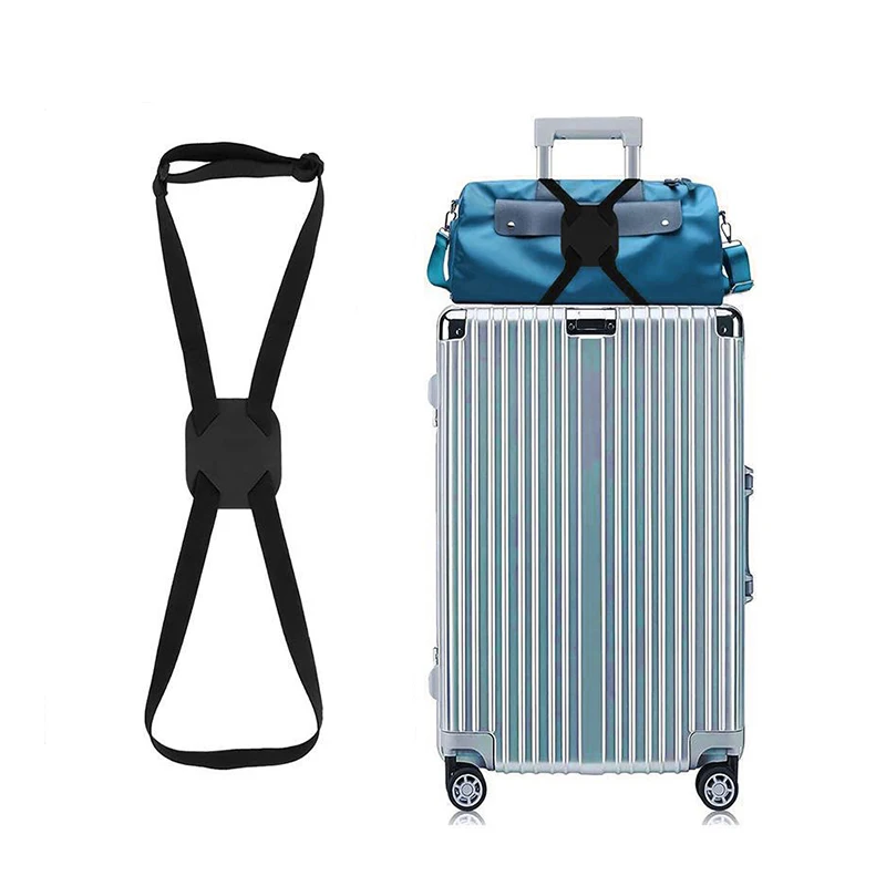 Elastic Band Luggage Strap for Suitcase with Buckle Durable Packing Belt for Handbag Backpack Custom