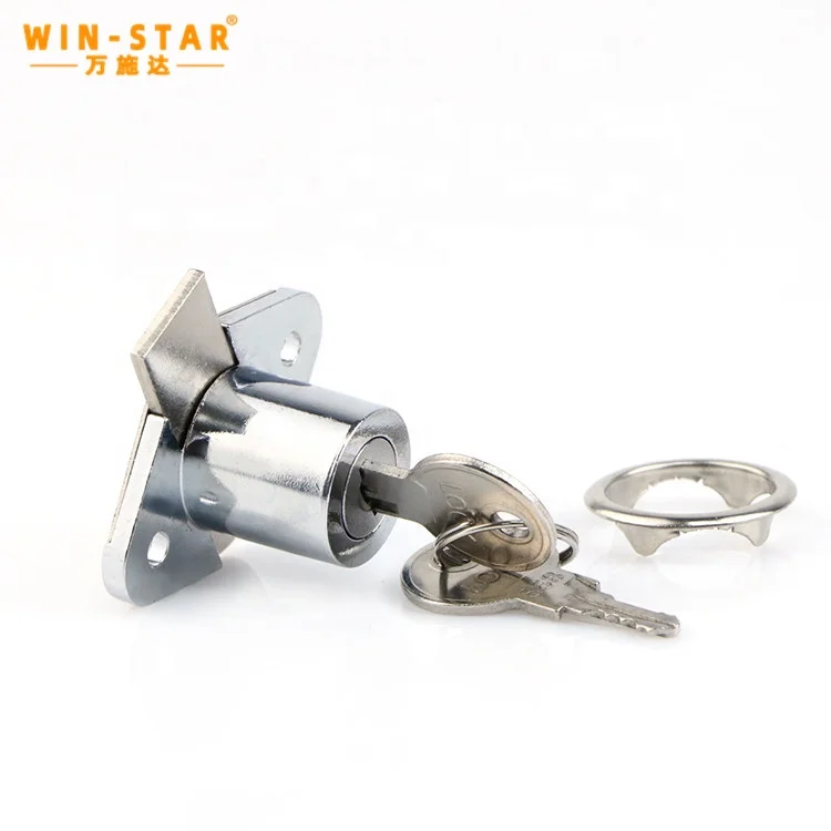 Замок для ящика из цинкового сплава WINSTAR офисный стол тип 106 мебель скрытый