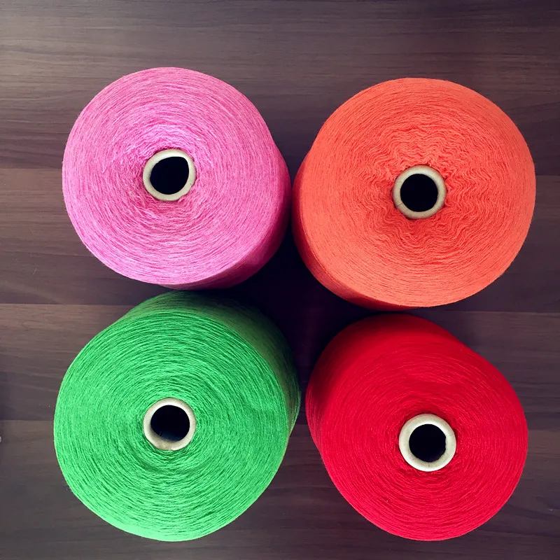 China Factory Sale Rabbit Yarn  24/2NM 40%Dehaired rabbit 20%wool 20%viscose 20%nylon