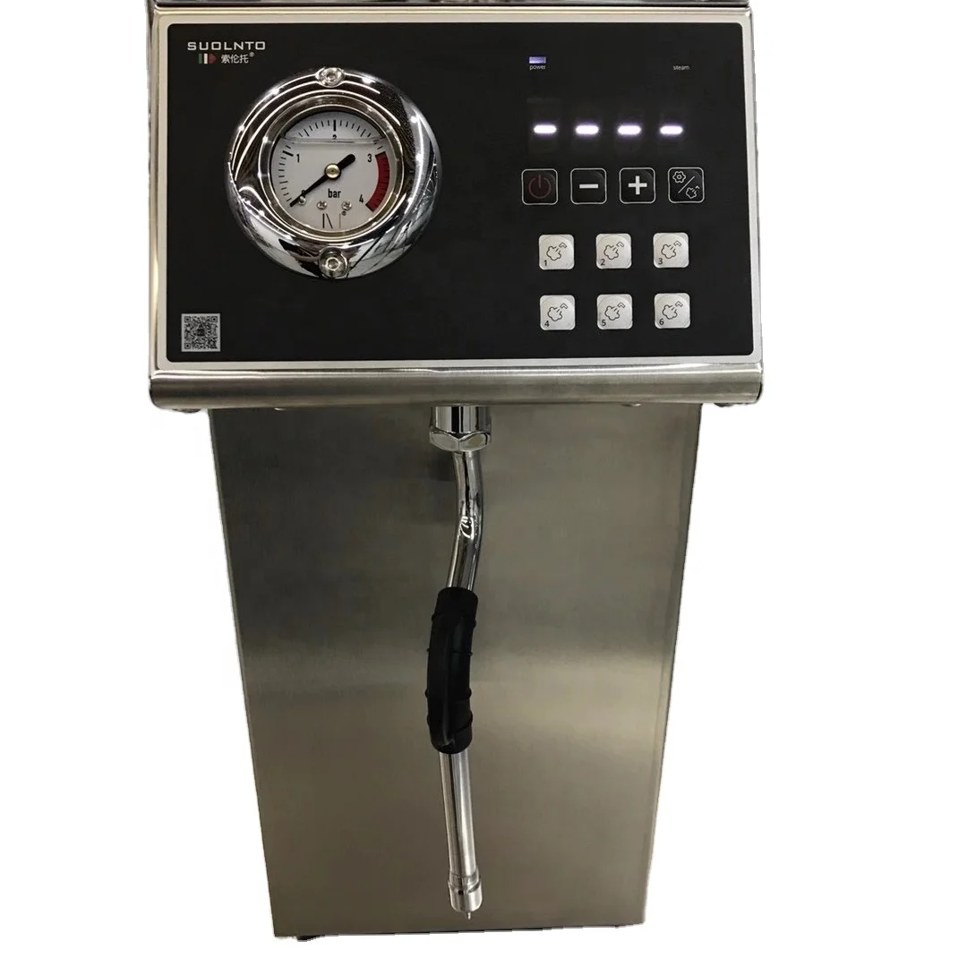 Commercial milk tea shop water boiler double boiler milk foaming milk cover complete set of equipment