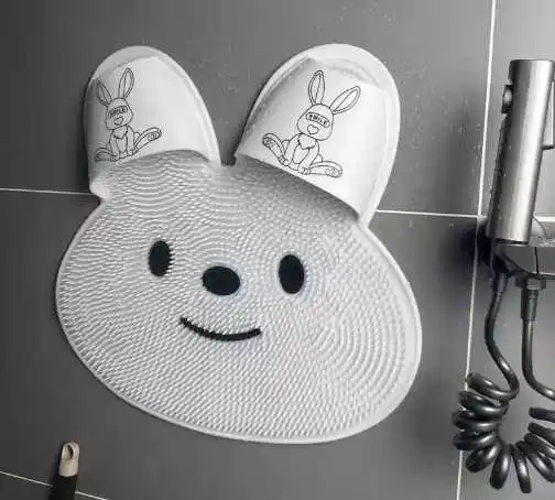 Stylish Bath Mat Non Slip Silicone Bath Mat High Quality Silicone Massage Foot Pad