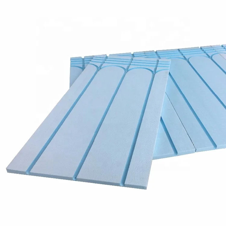 1200*600*25mm underfloor heating aluminum foil composite thermostat unlay board