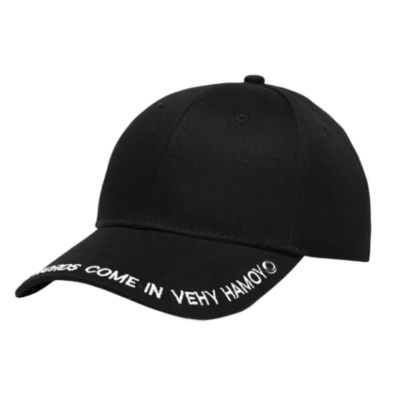 Customized Made Men Caps High Quality Embroidered Baseball Cap Custom Embroidery Logo 6 Panels Unisex Sport Baseball Cap