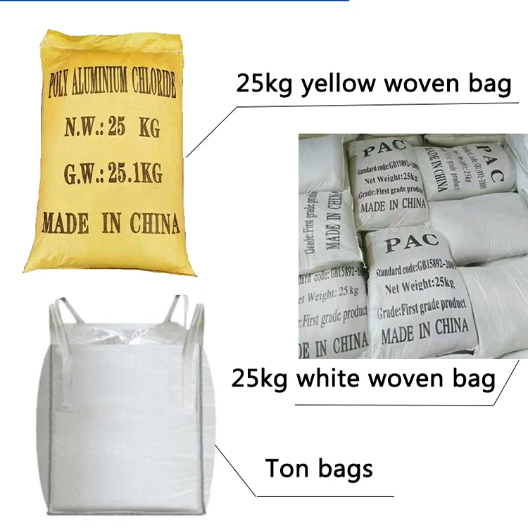 Special Polyaluminum Chloride Flocculant PAC For Swimming Pool Water Treatment