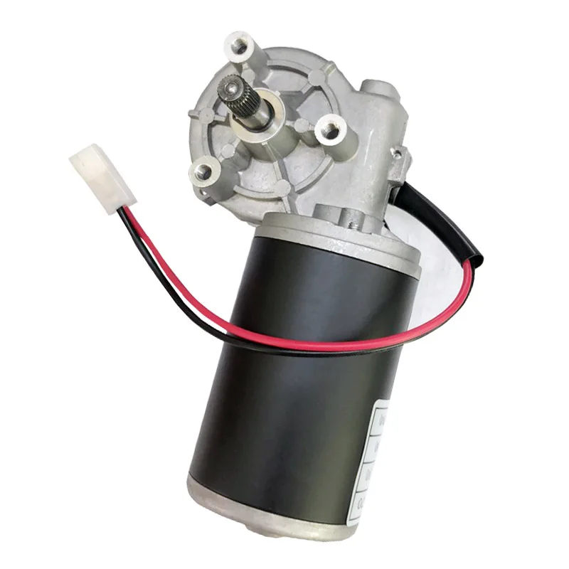 Self-Locking 12 V Threaded Shaft Dc Worn Gear Motor For Automatic Mahjong Lifting Table
