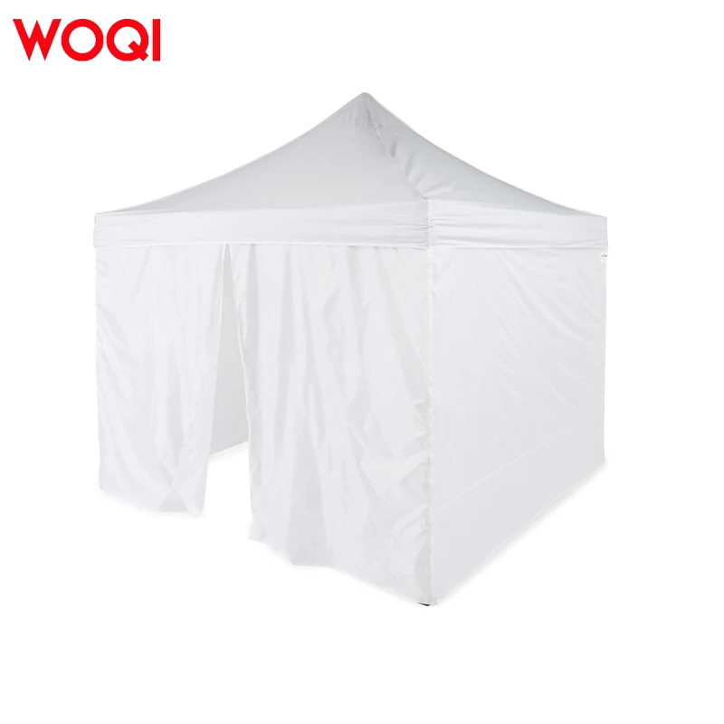 WOQI Hot Sale Promotion Canopy Tent with Zipper Door and Sidewalls for Outdoor Exhibitions and Events