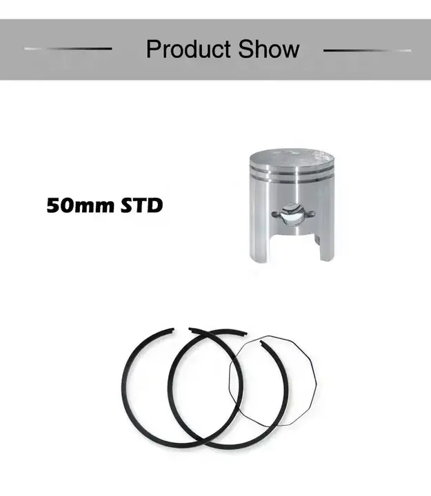50MM STD Piston Kit 50MM for AX100 12100-23400