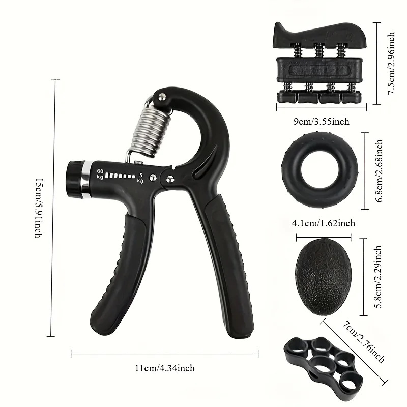 T370 Popular 5-60kg Gym Hand Grip Strengthener for Arm Exercise Custom Logo Fitness Equipment Rehabilitation Professional Arms