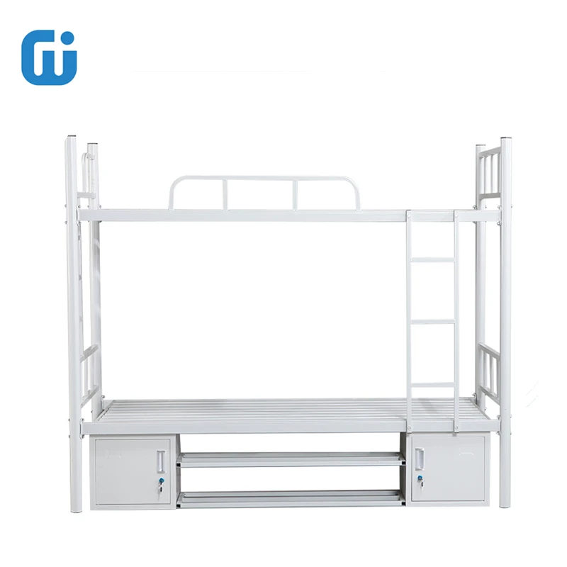 wholesale new designed modern  luxury bedroom metal bed frames double metal bunk bed