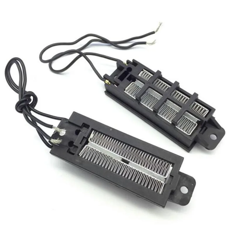 
PTC 50W 12V AC/DC Heater Automatic Thermostat With Stand Corrugated Strip Small Space Heating Heating Tools 