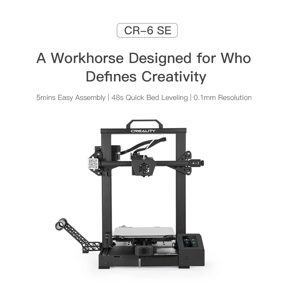 Creality New Leveling Free CR-6 SE FDM 3D Printer Machine