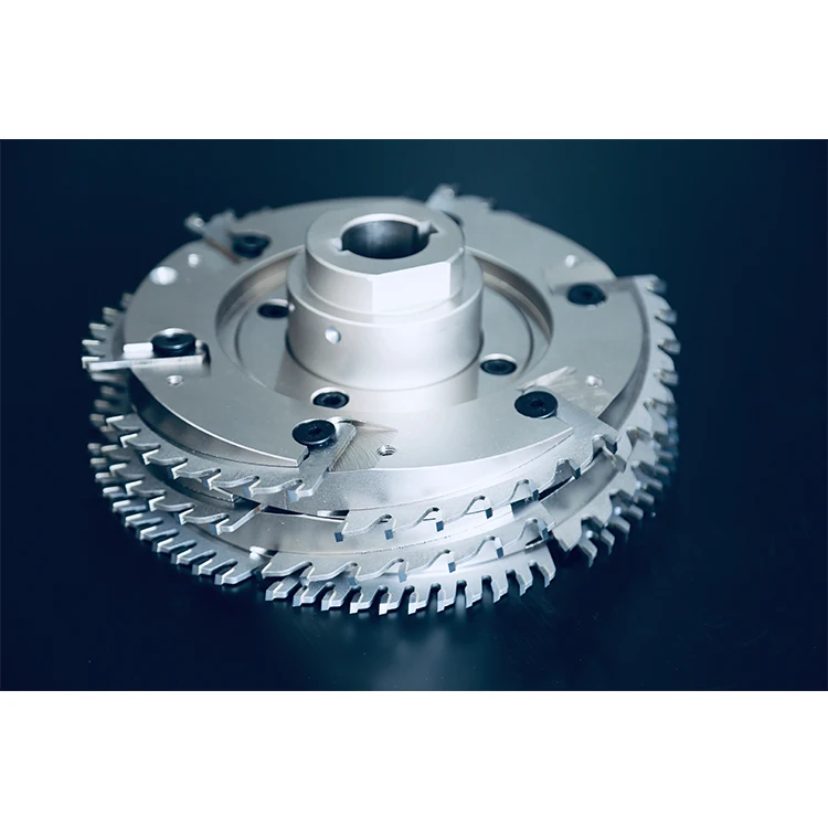 China Supplier Custom Made TCT/HW carbide Segment Hoggers  mounted  on bushing for wood application