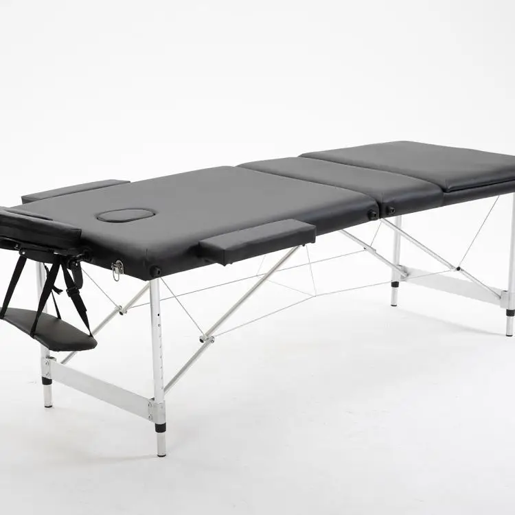 Spa Moxibustion Portable Wooden Massage Table Bed For