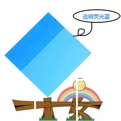 custom colour stationaries see through pastel memo pad kawaii translucent set cute clear transparent sticky notes