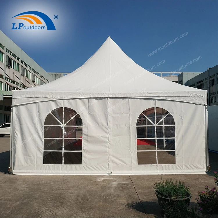 20x20 High quality waterproof Exhibition tents pinnacle gazebo frame tent cable keder track tent for outdoor event