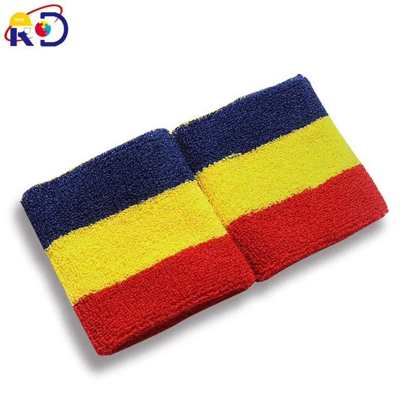 3 вида цветов с вышивкой из махровой ткани, спортивный браслет