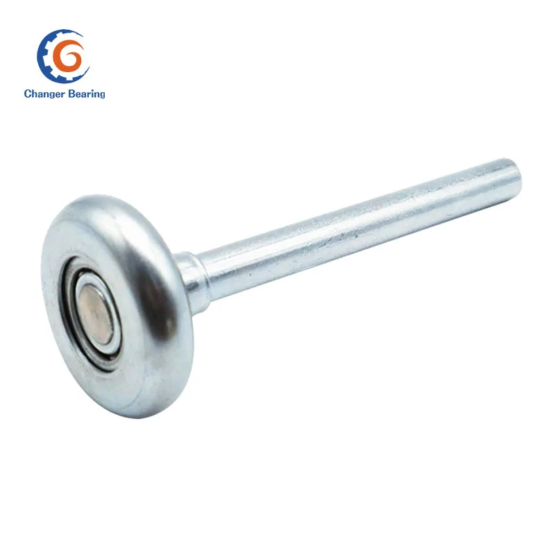 Heavy Duty 2 Inch Garage Door Roller Sliding Wardrobe Metal Iron Door Roller Without Cover