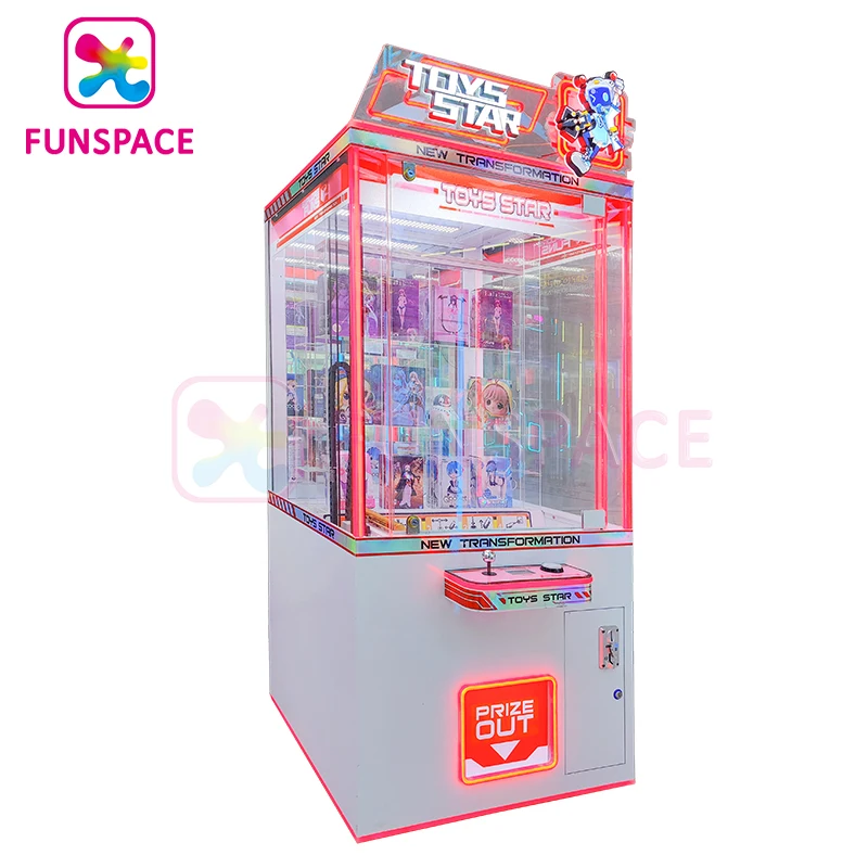 Funspace Coin Operated Luxury Gift Game Machine Toys Star Key Master Upgraded Style for Prize Figures Redemption