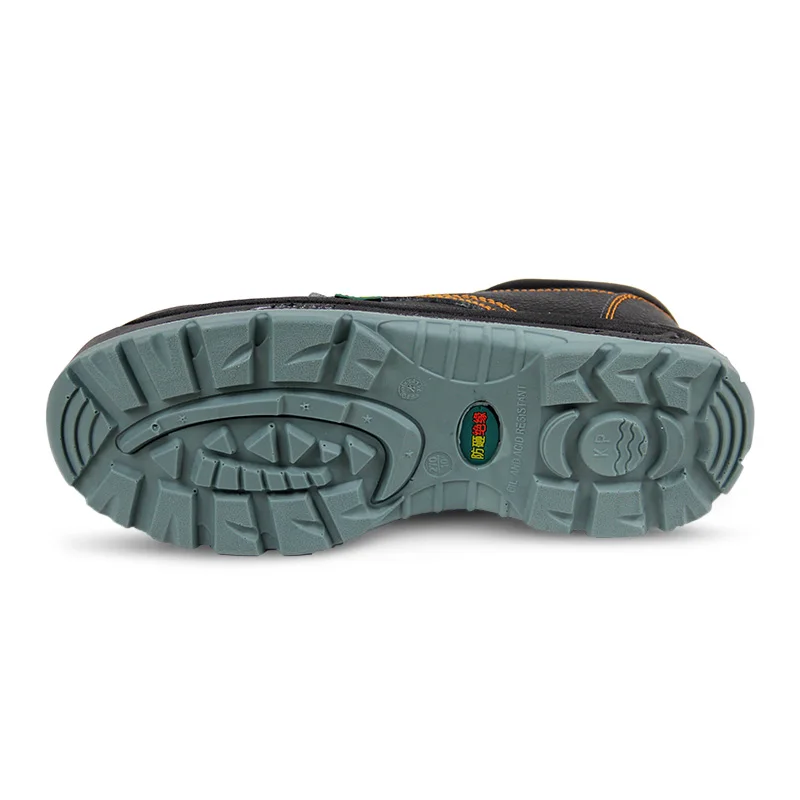 warehouse leather safety boots Customizable  anti-piercing insulating safety shoes warehouse leather safety boots