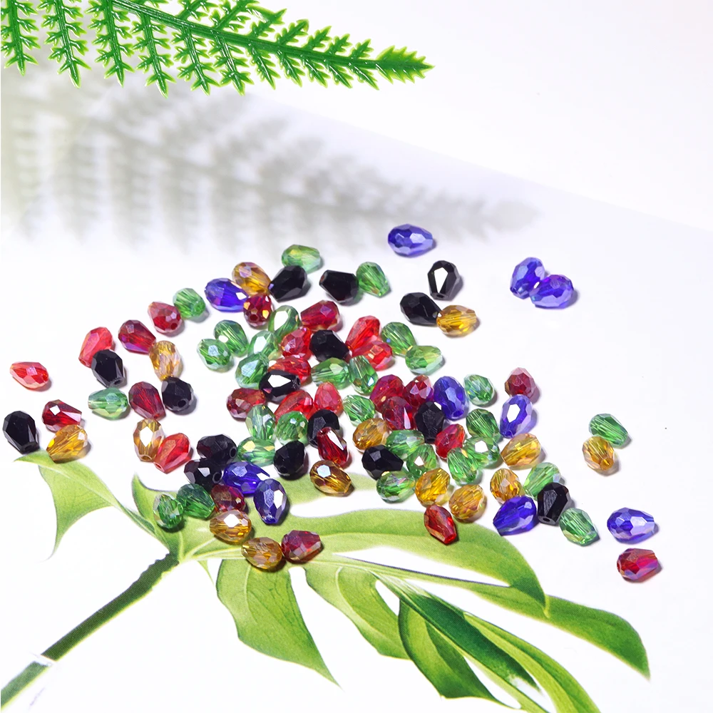 Nail Art Rhinestone Crushed Glass Stones Irregular Beads DIY Necklace Pendant UV Resin Epoxy Mold Fillings Jewelry
