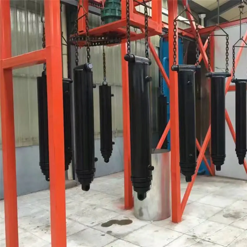 Широко используемый Parker 3 4 5 сценический сверхмощный Телескопический гидравлический цилиндр для продажи