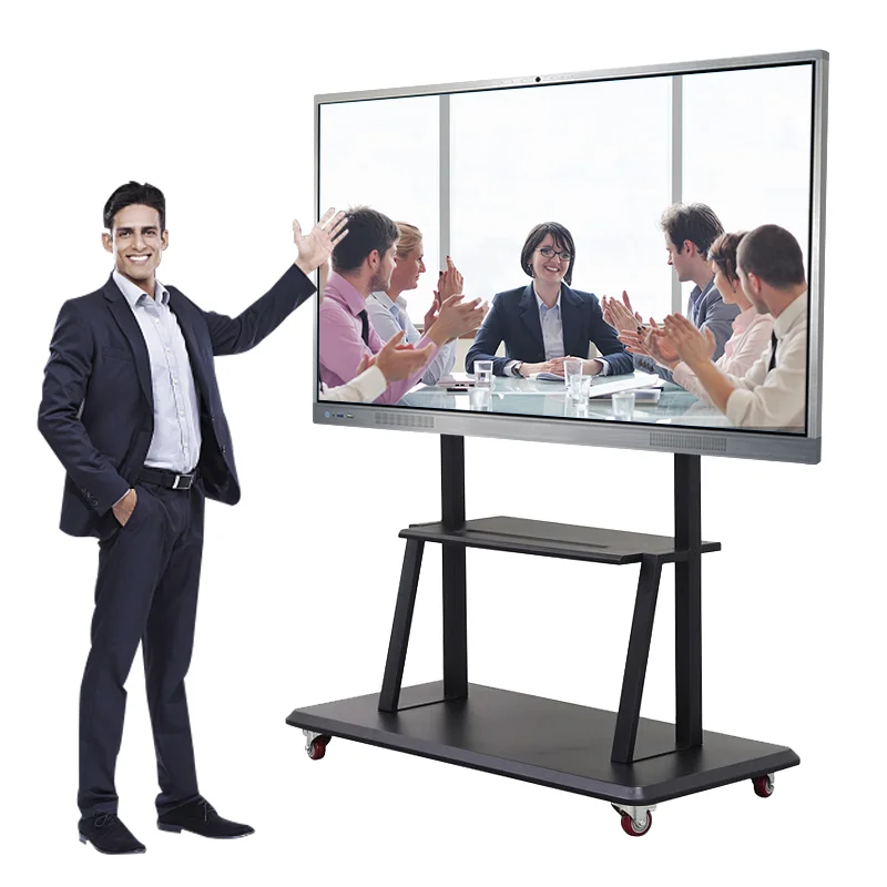 55 65 75 Inch multi touch interactive whiteboard interactive flat panels wholesale smart board for sale