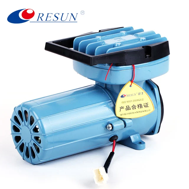 MPQ-906 Resun Low Voltage Centrifugal Shaft Fish Pond Equipment  Electric Air Pump For Fish Market