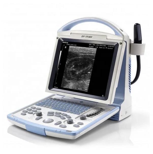 mindray dp10 vet black white ultrasound  veterinary use Ultrasonido with battery dp10 veterianary scanner