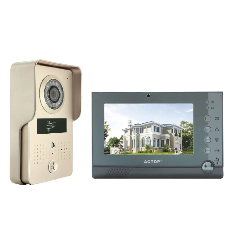 Shenzhen factory ACTOP Smart Door Bell with camera video door phone for villa