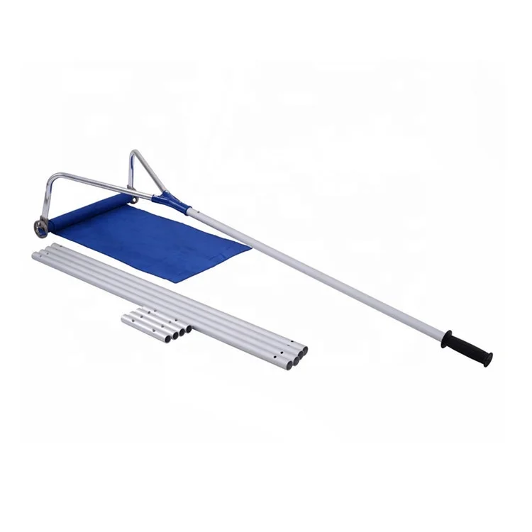 Snow Removal Roof Rake with 21feet extendable aluminum handle