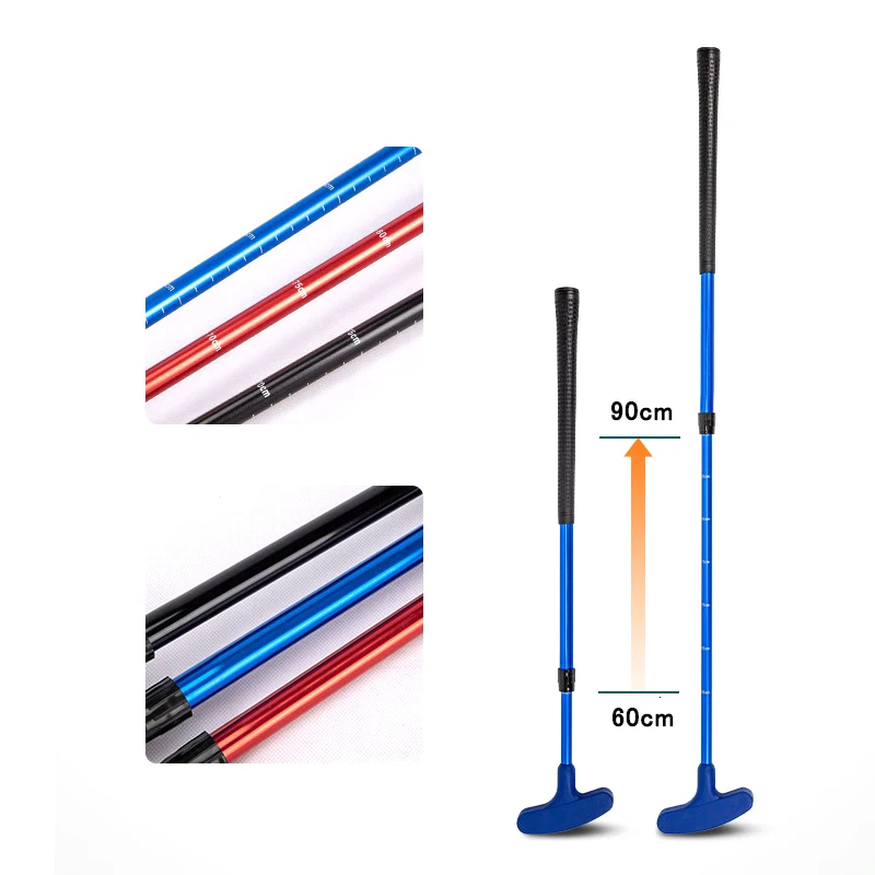 Регулируемая длина клюшки для гольфа двухсторонний тренировочный клуб для взрослых детей левая и правая рука клюшки для гольфа