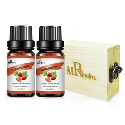 Pure natural strawberry seed essential oil smell good air fresh aromatherapy strawberry oil massage oil candle soap