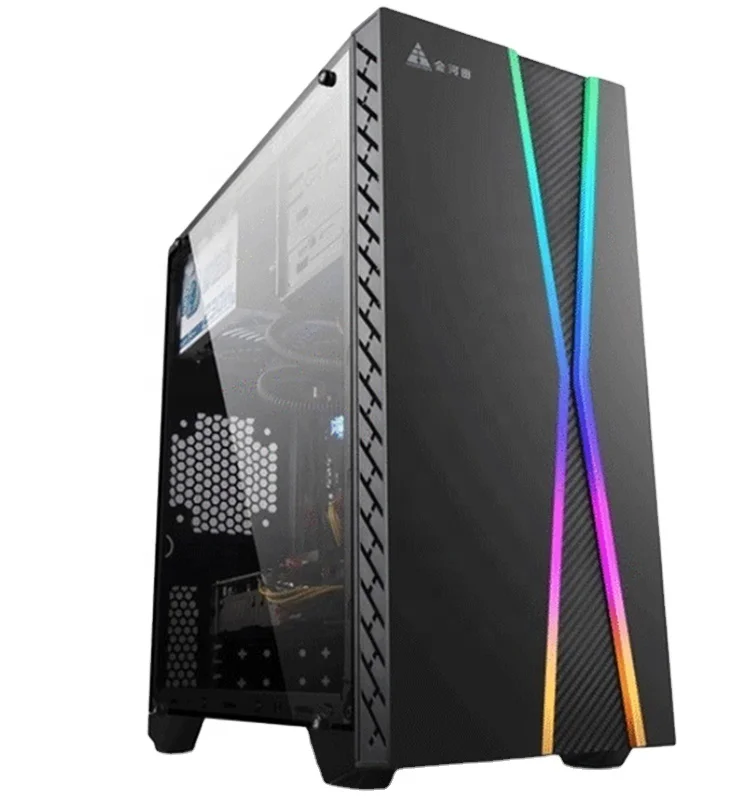 New gaming pc Core i7 8700 22 inch system unit GTX 1060 6GB GPU Win 10 cheap price high quality best gamer desktop computer