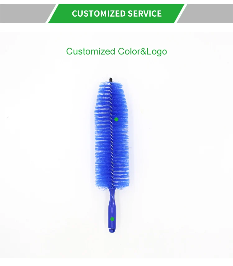 Easy Reach Wheel and Rim Detailing Car Brush Tire Detail Cleaning Master